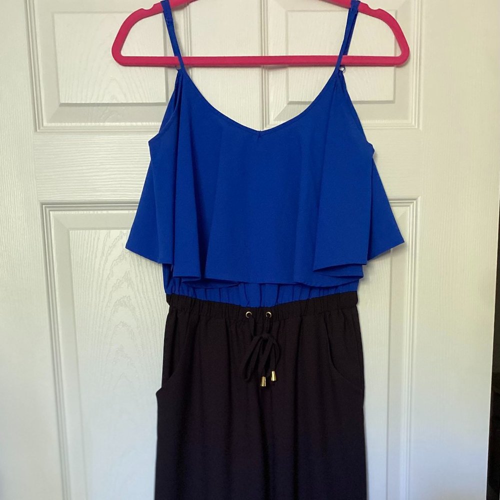 Marilyn Monroe Blue/Black Jumpsuit - Only Worn Once!